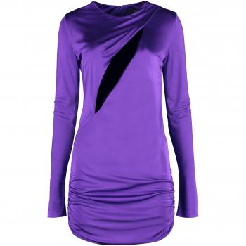 Robe Viscose Femme VERSACE Violet Taille 40