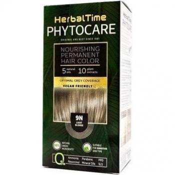 Tinte Permanente Herbal Time Sin Amoníaco 9N