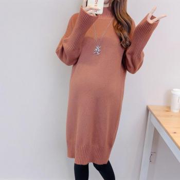 Thick Knitted Maternity Outwear for Pregnancy