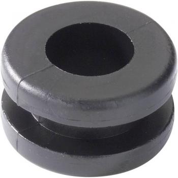 HellermannTyton HV1302-PVC-BK-M1 PVC Cable Grommet