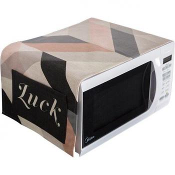 Rural Style Microwave Oven Cover with Storage Bag