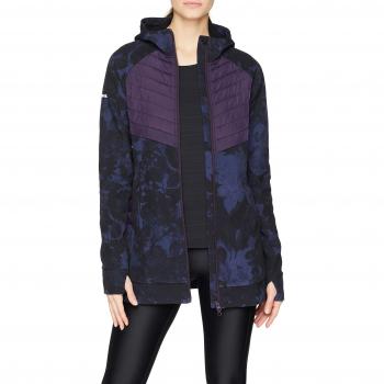 Desigual Women’s Long Coat 3086 Shadow L – Violett, gepolstert, L