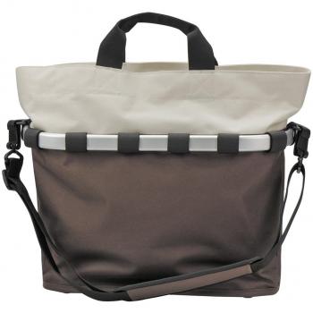 ClickFix Medium Brown Oval Bicycle Basket – Unisex