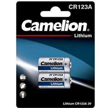 Camelion CR123A Lithium Foto batterij 2-pack 3V 1300mAh