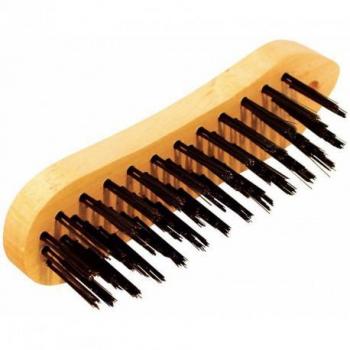 Brosse de nettoyage violon 5 rangs acier trempé