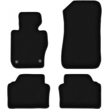 Tappetini Basic In Velluto Nero Per Bmw 3 E90 Xdrive Berlina (2004‑2011)