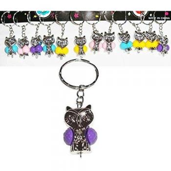 Feathered Owl Schlüsselhalter