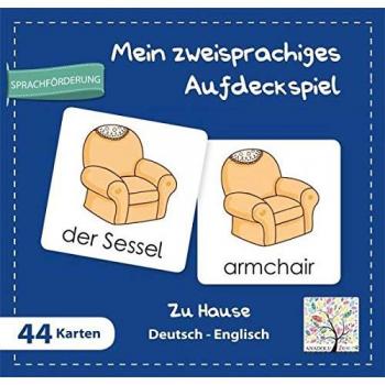 Mein Zweisprachiges Aufdeckspiel, Zu Hause Deutsch-Englisch