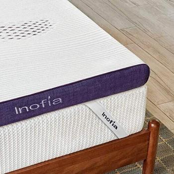 Inofia Gel Memory Foam Mattress Topper Double