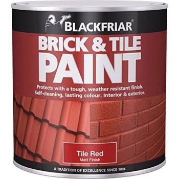 250ML B/F BRICK & TILE MATT RED