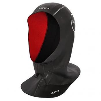 Unisex Zone3 Heat‑Tech Black Neoprene Hood (Size S)