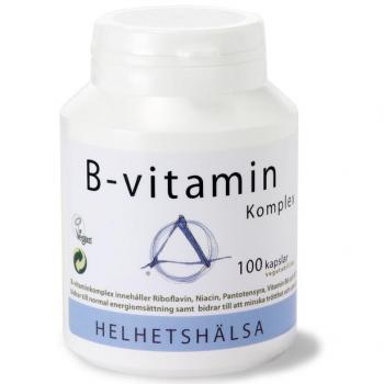 Helhetshälsa B-vitaminblandning 100 kapslar