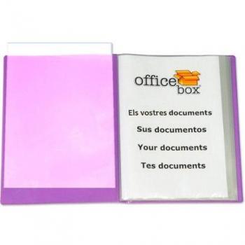 CARPETA A4 CON PESTAÑAS Y 40 ADHESIVOS