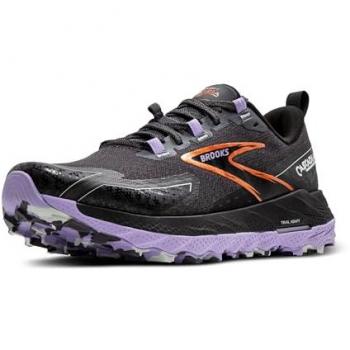 Cascadia 18 WB Trail Shoes Black/White 8.5 Medium