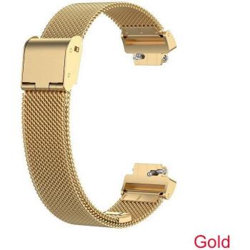 Bracelet en acier inoxydable pour Fitbit Inspire 1 et 2, modèle milanais