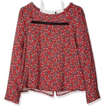 Blusa de Niña IKKS 2 EN 1 IMPRIMÉE, Rojo (Vermillon 38)