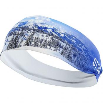 Otso Snow Forest 10 cm Stirnband Eisblau‑Weiß
