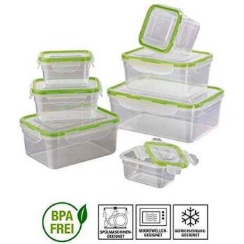 GOURMETmaxx Click-It Food Storage Containers Set of 7