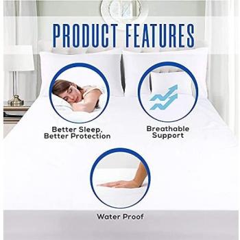 Utopia Bedding Waterproof Mattress Cover