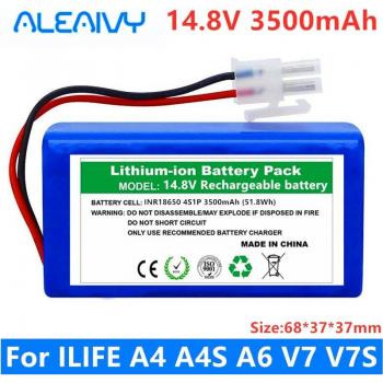 Rechargeable Battery for ILIFE A4 A4s V7s A6 V7s Plus