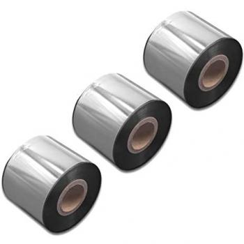 Vhbw Thermal Ribbon for TSC TTP-346M, TTP-345, TTP-346MT Label Printers, 50 mm x 300 m, Wax Resin, Black