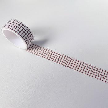 Vibrant Grid Design Washi Tape
