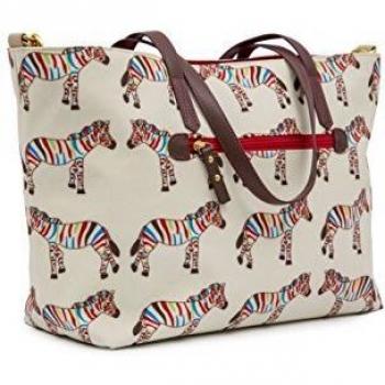 Pink Zebra Crossing Tote
