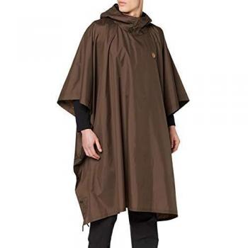 Poncho Fajllraven 633-Olive Foncé Taille Unique