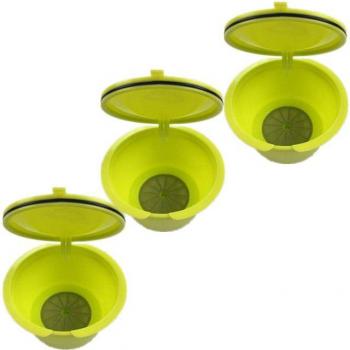 Dolce Gusto EcoCapsules – Pack de 3 avec Filtre et Porte-Tasse Inclus