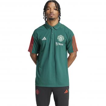 Manchester United Training Polo Adidas, Manga Corta 2023‑24