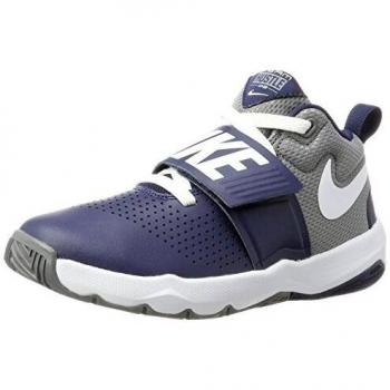Nike Team Hustle D 8 GS, Chaussures de Basketball Fille, Bleu