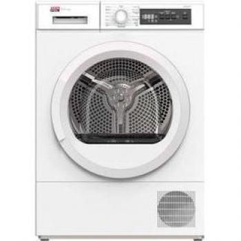 Secadora con bomba de calor NEW POL NWT84HP: 8 kg, 15 programas, Blanco, eficiencia energética A+