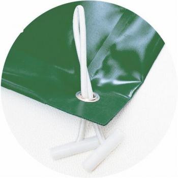 Tapa de Protección Invernalia Verde 3x8m + Anclaje 15cm