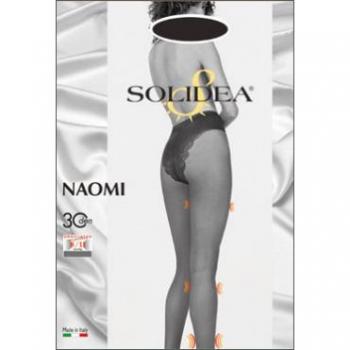Compression 8–11 mmHg Naomi 30 Denier Tights – Solidea Smoke Pack of 4