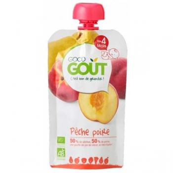 Dodie good gout bébé pêche poire 120g