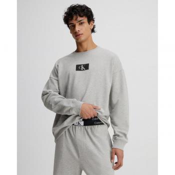 Súper Suave Sudadera Hombre CK – Gris, Orgánica y Ecológica