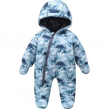 2022 Baby Girls Warm Snowsuit Long Sleeve 0-24m