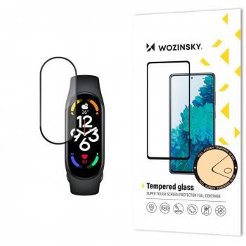 Mi Band 8 Ultimate Protection Pack – Full‑Glass, Full‑Glue, Full‑Frame (Black)
