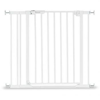 Cancello di Sicurezza per Porte Hauck Clear Step Autoclose 2x +9 cm Bianco