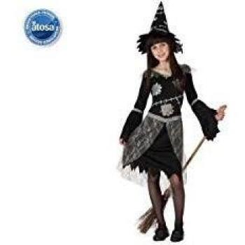 Costume sorcière 7-9 ans patchwork