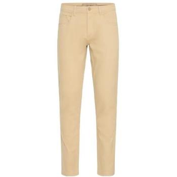 Pantaloni chinos 5 tasche BHEDNAN marrone, tessuto twill