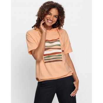 Kapuzensweatshirt „Casual Looks“ – Damen, 50 %, Baumwolle, 50 % Polyester, bedruckt