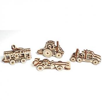 Puzzle 3D Bibeluri Mecanică – Serie UGEARS