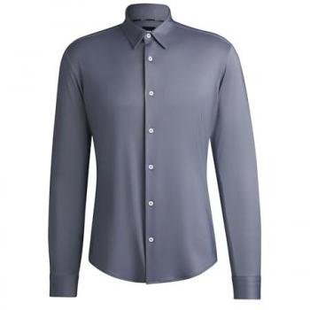 BOSS Hemd Slim Fit ROAN blau | M