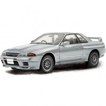 Conjunto de Construcción Nissan Skyline Spark Silver Metallic 1/32 – MN04 Platz