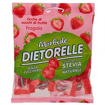 Caramelle Dietorelle Morbide Fragola 70 Gr