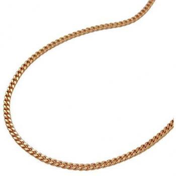 Panzerkette 1 mm – 14 kt Rotgold (45 cm) Elegance