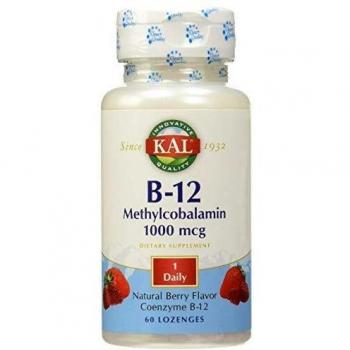 Kal Vitamina B-12 Metilcobalmina 1000 mcg 60 Comprimidos