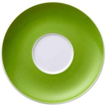 Piatto per bevande in porcellana verde pastello, dimensione grande, Thomas