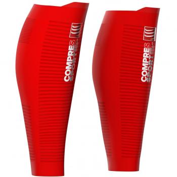 Compressport R2v2 Sauerstoff-Wadenklemme – 42–46 cm, T4, rot – Running & Triathlon